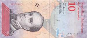 10 Bolivares 2018